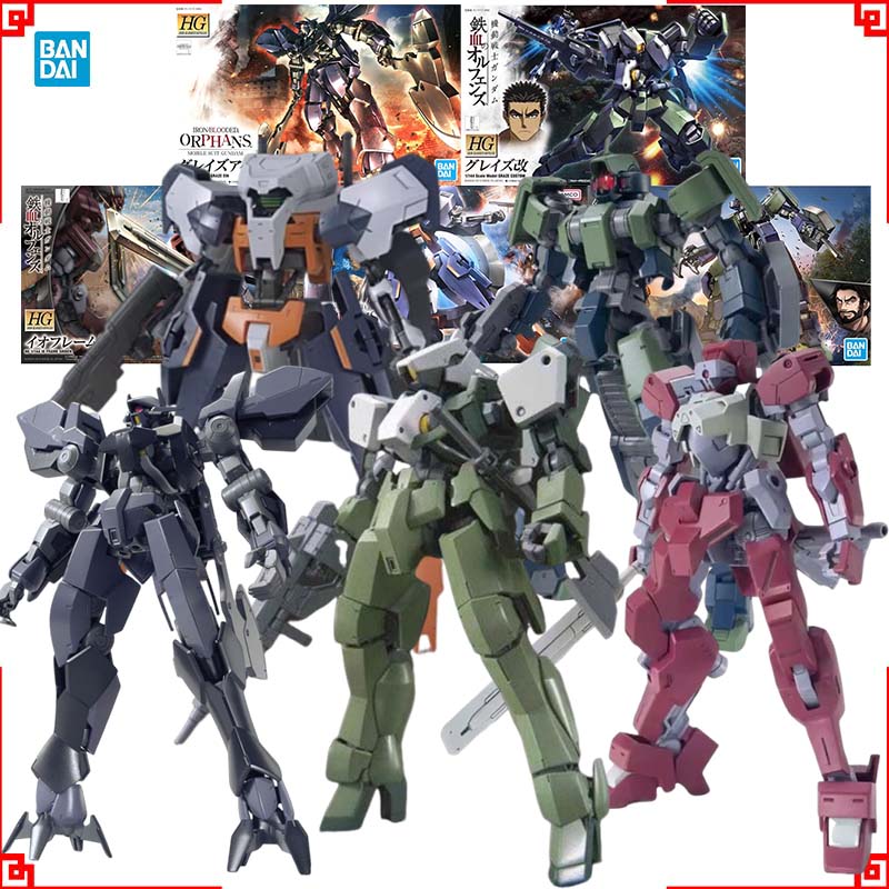 Bandai Model Gundam Hg - バンダイ ガンプラモデルキット HG シデン・ヒューゴ・ゲイライル・グレイズ・アイン グレイズカスタムアクションフィギュア ガンプラ
