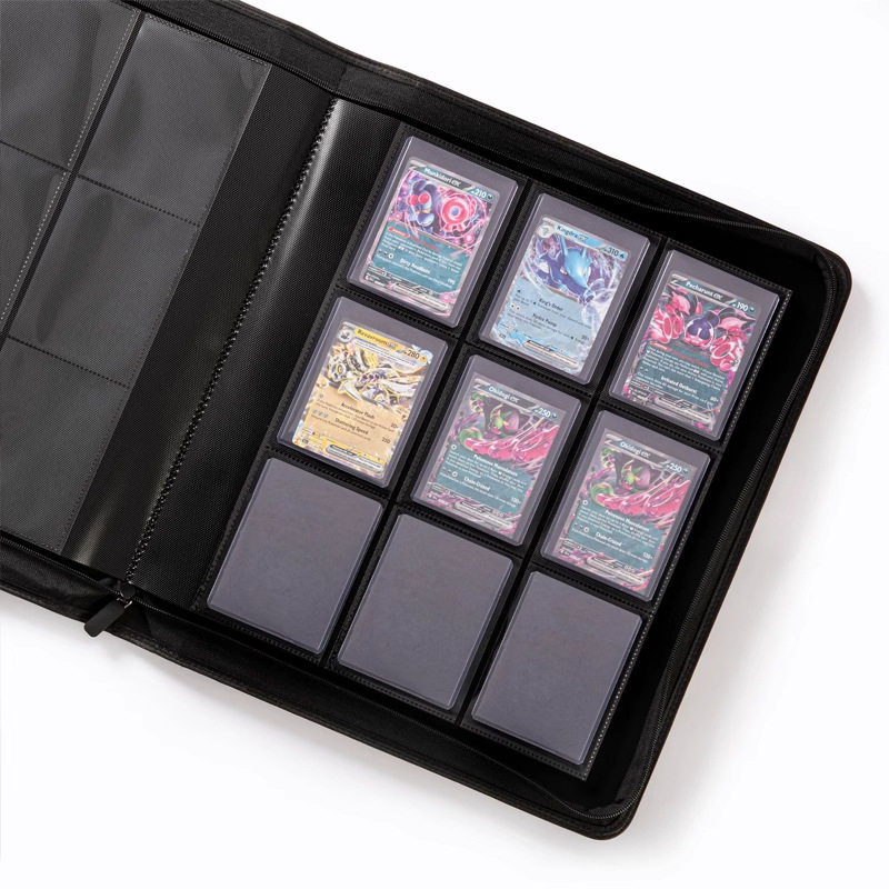 35PTトップローダーカードバインダー 4/9ポケット 12 - Pokemon Binder Card のレビューと価格