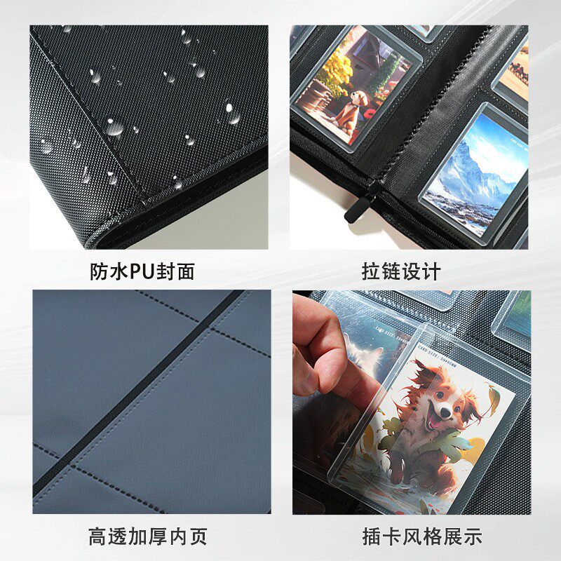35PTトップローダーカードバインダー 4/9ポケット 12 - Pokemon Binder Card のレビューと価格