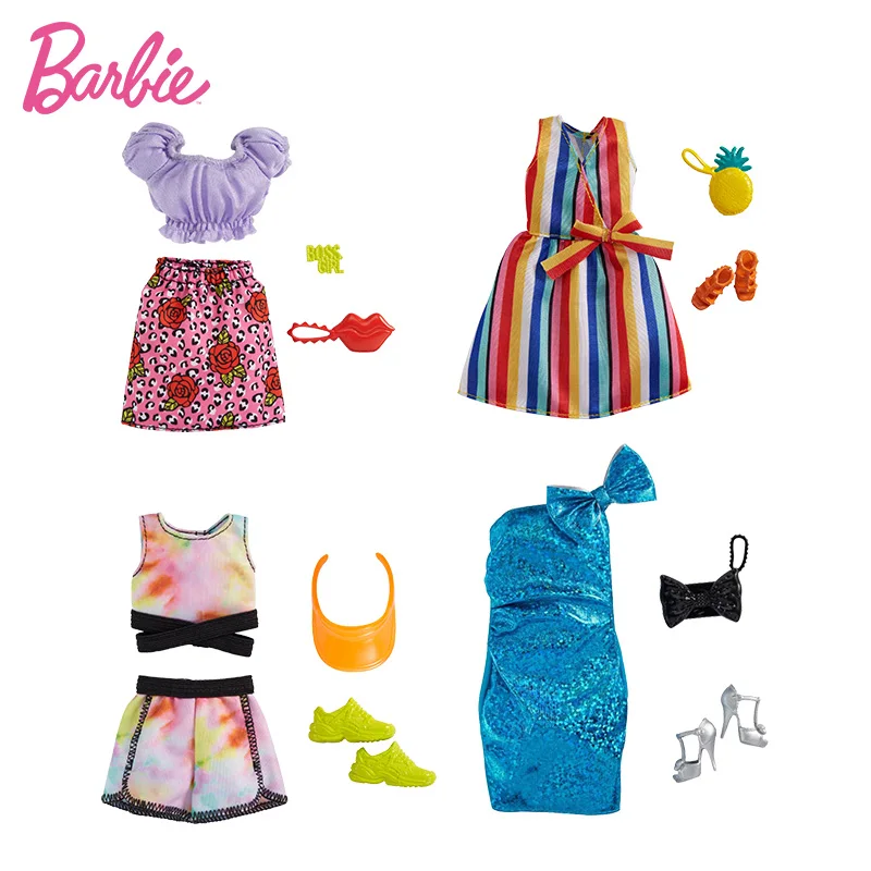 MATTEL-バービー人形の服セット,オリジナルの服,アクセ - Mattel Toy Barbie のレビューと価格