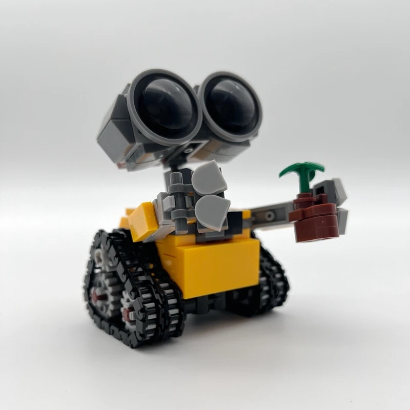 クラシック映画200+ピース ミニロボット ウォーリー MO - Building Block Mini のレビューと価格