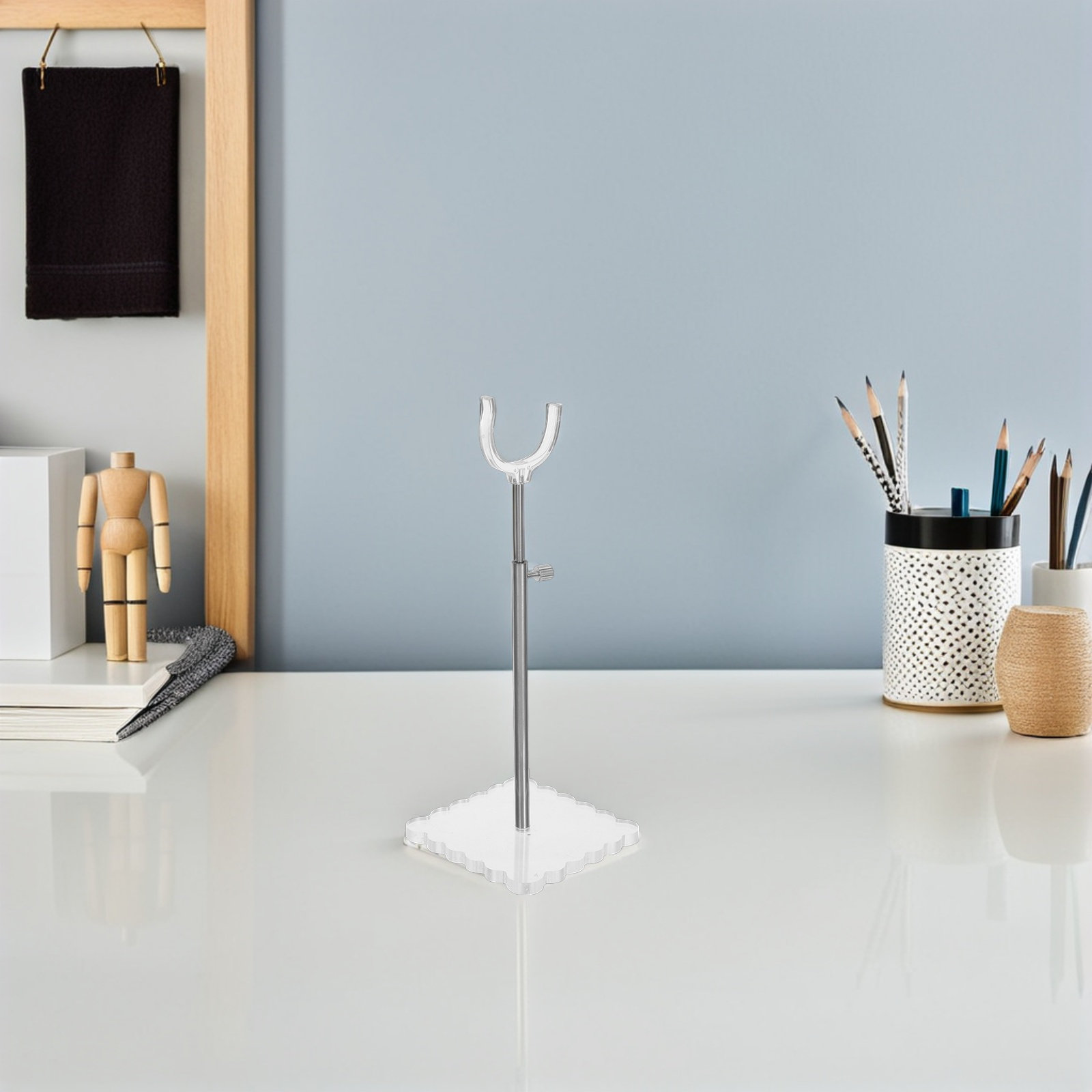 1セット アクリル製ディスプレイスタンド 高さ調整可能 1. - Action Figure Stand のレビューと価格