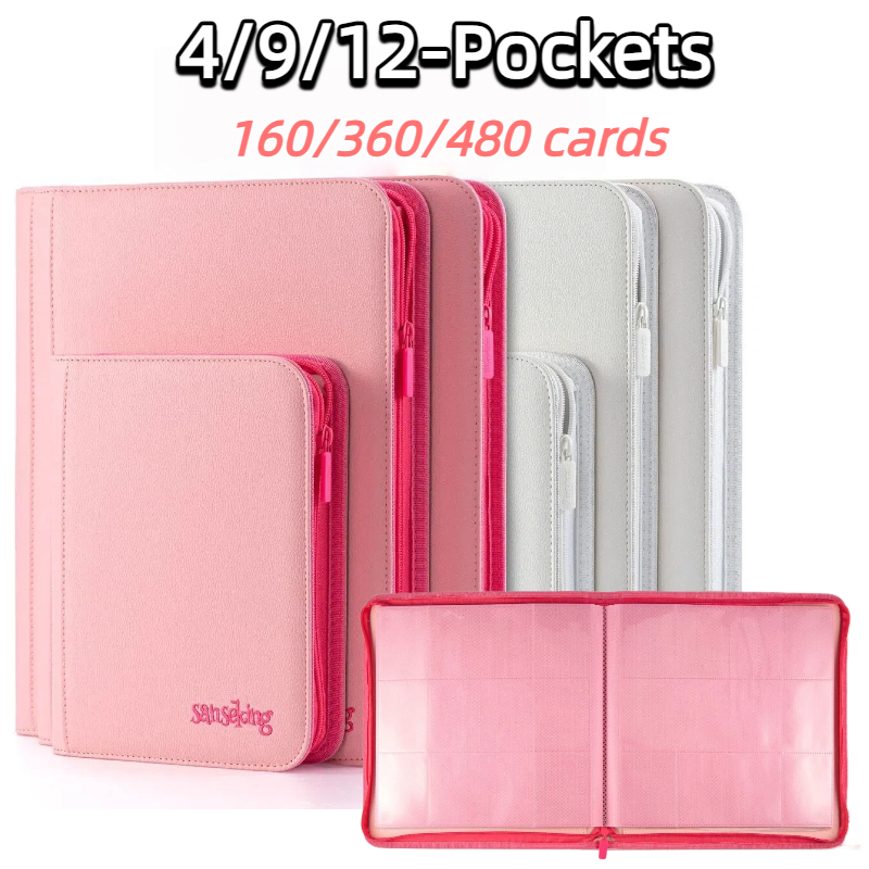 サンセキング 両面ジッパーカードバインダー PUレザー フォ - Pokemon Binder Card のレビューと価格