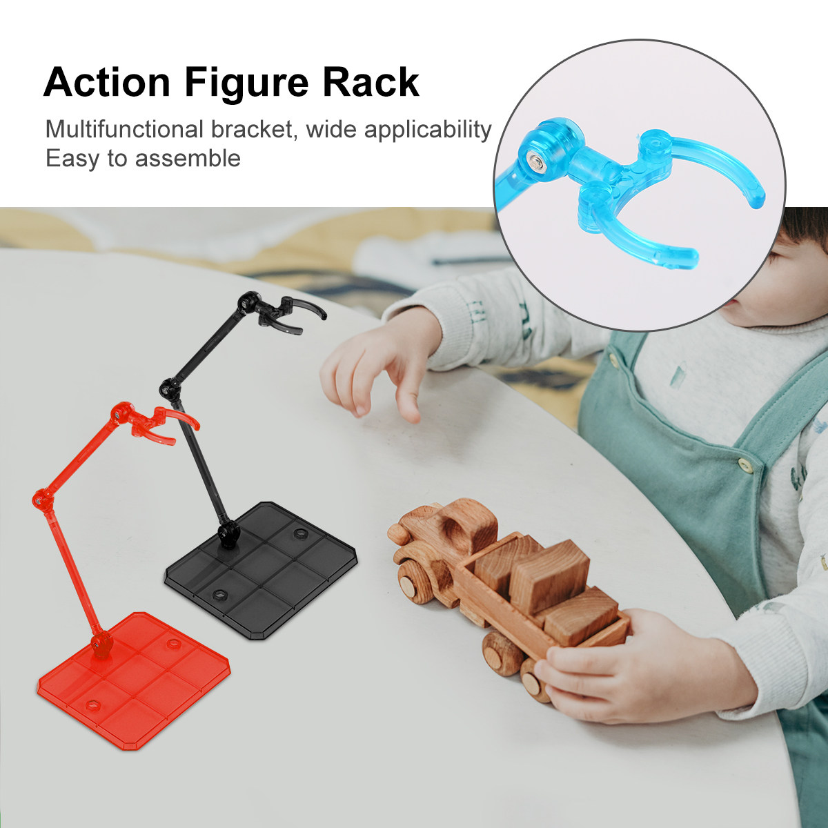 5個入りアクションフィギュアホルダー、安定したディスプレイス - Action Figure Stand のレビューと価格