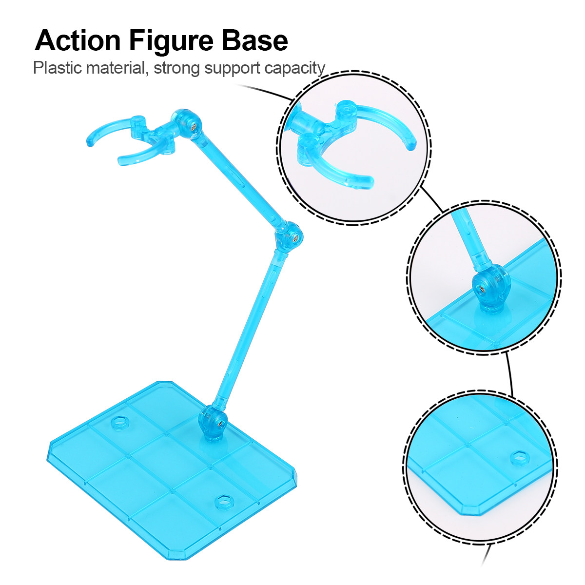 5個入りアクションフィギュアホルダー、安定したディスプレイス - Action Figure Stand のレビューと価格