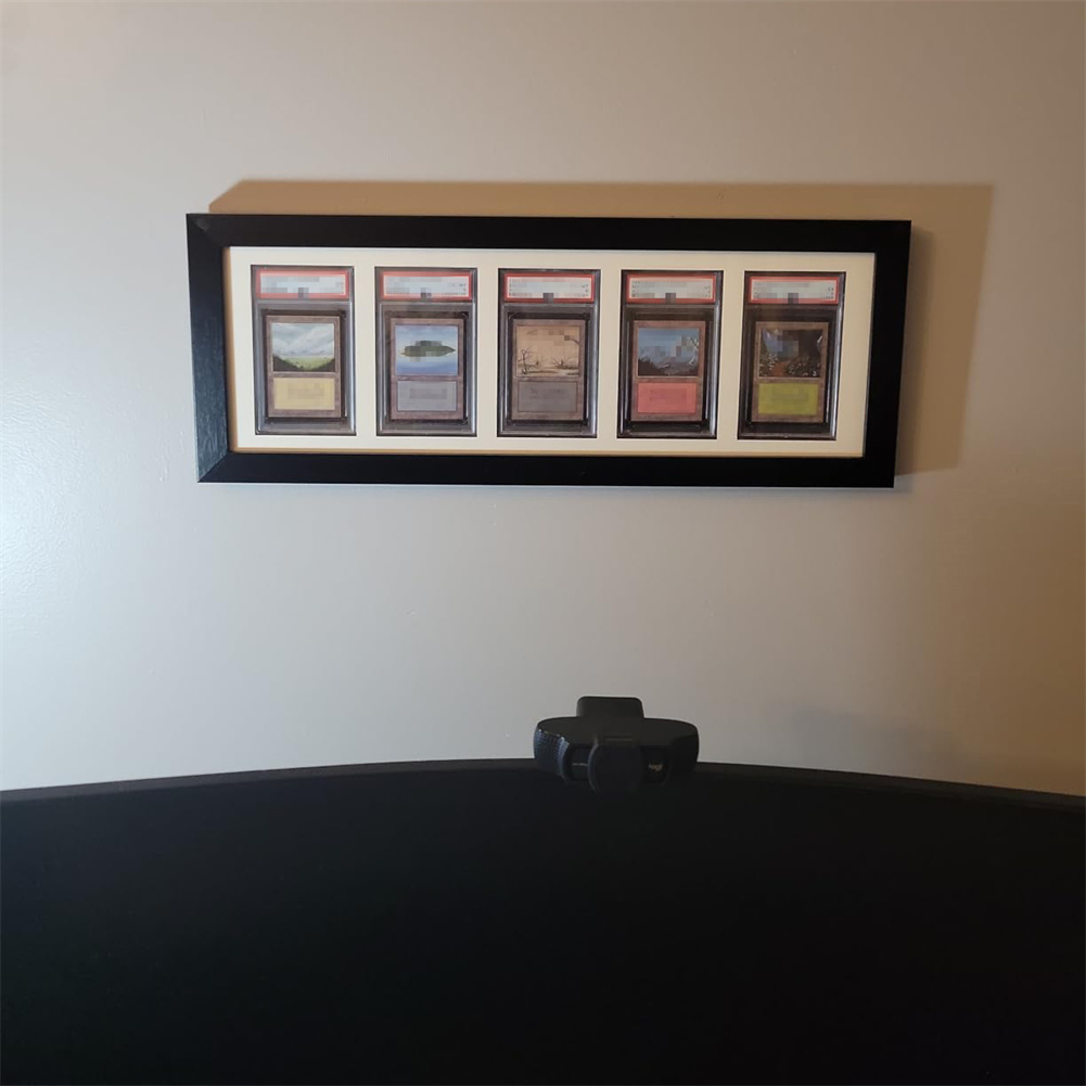 3-9グリッド木製スポーツカードディスプレイケースフレームカ - Graded Card Display のレビューと価格