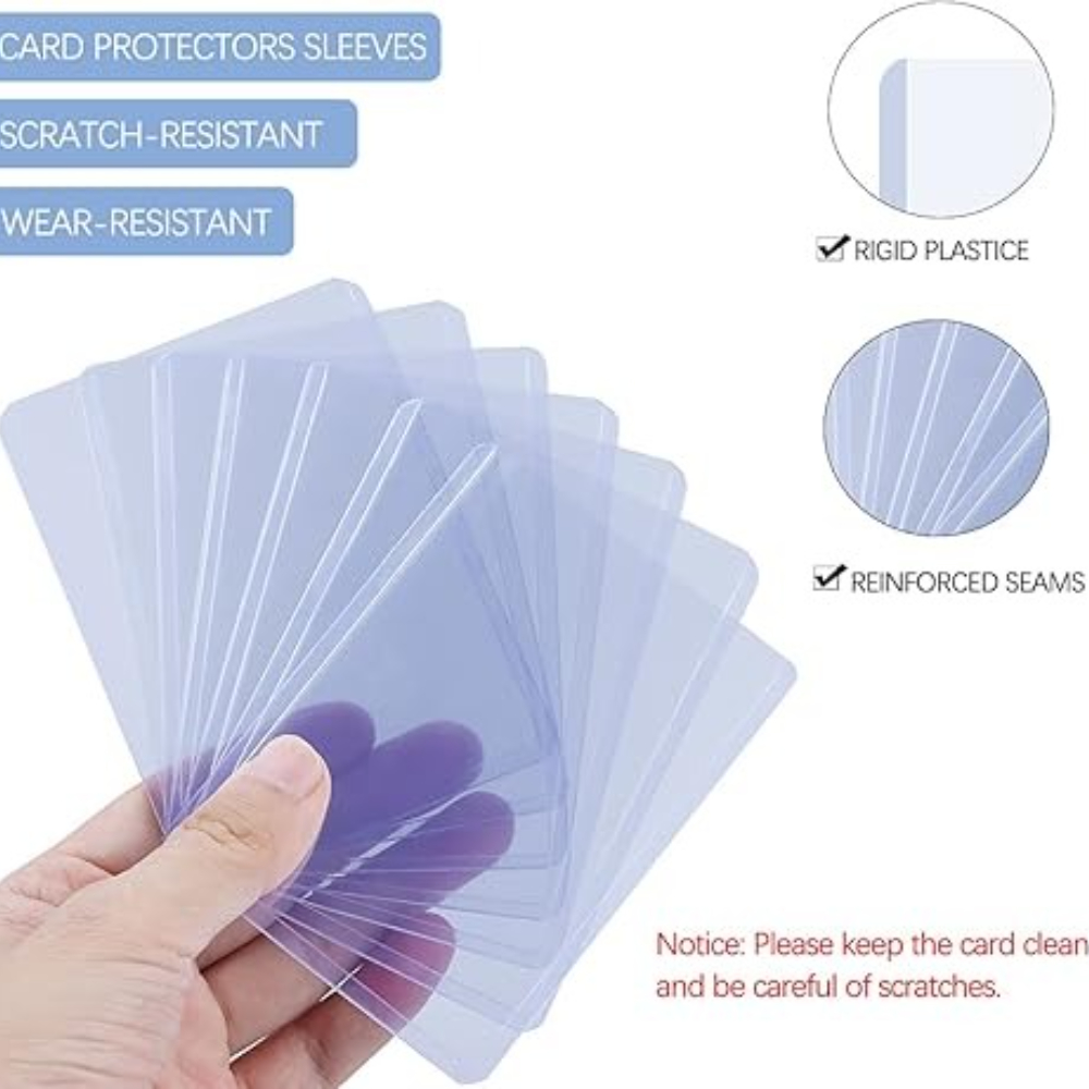 1-200 個 35PT 透明カードスリーブ硬質プラスチック - Card Penny Sleeve のレビューと価格